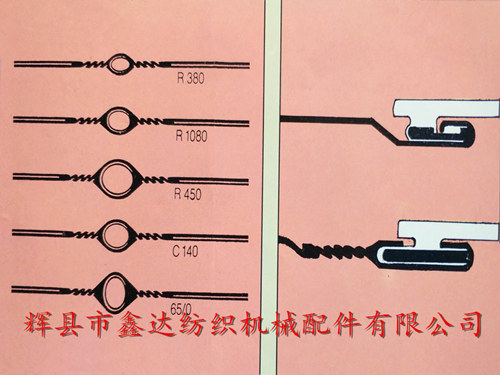 鋼絲綜、尼龍包覆綜絲、特種鋼絲綜、翻邊綜眼鋼絲綜型號與規(guī)格的詳細說明