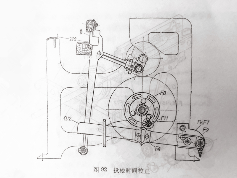 織布機維修_投梭時間校正_織布機修理技術